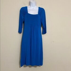 Hische Elegant Blue Women's Dress women M mini casual festival stretchy vacation